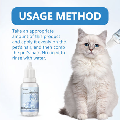 Líquido limpiador natural y seguro para mascotas | Aceite esencial desionizado y esterilizado (20 ml)