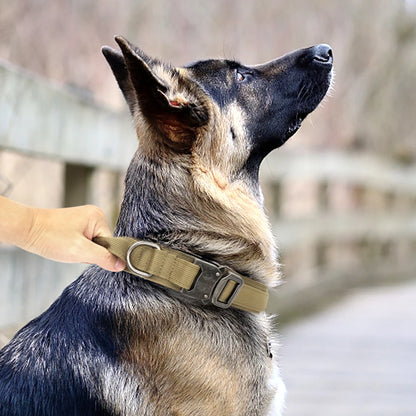 Durable Tactical Dog Collar and Leash Set