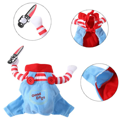 Dog Cosplay Halloween Costume For Small Medium Large Dogs Cats Dog Clothes