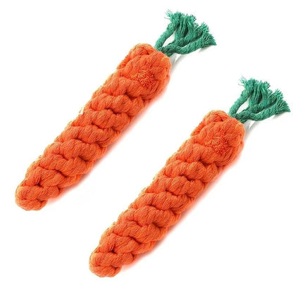 Anti-Anxiety Carrot Knot Chew Toy for Dogs | Durable Dog Toys - Rover Rituals