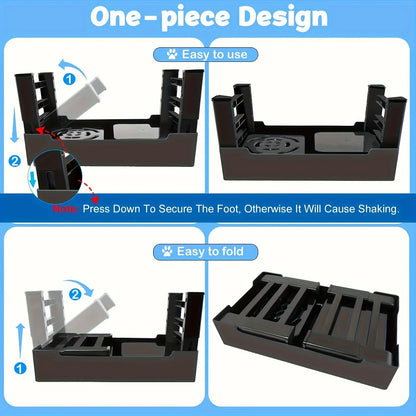 Elevated Dog Bowl Stand | Elevated Dog Bowl | Dog Slow Feeder Bowl