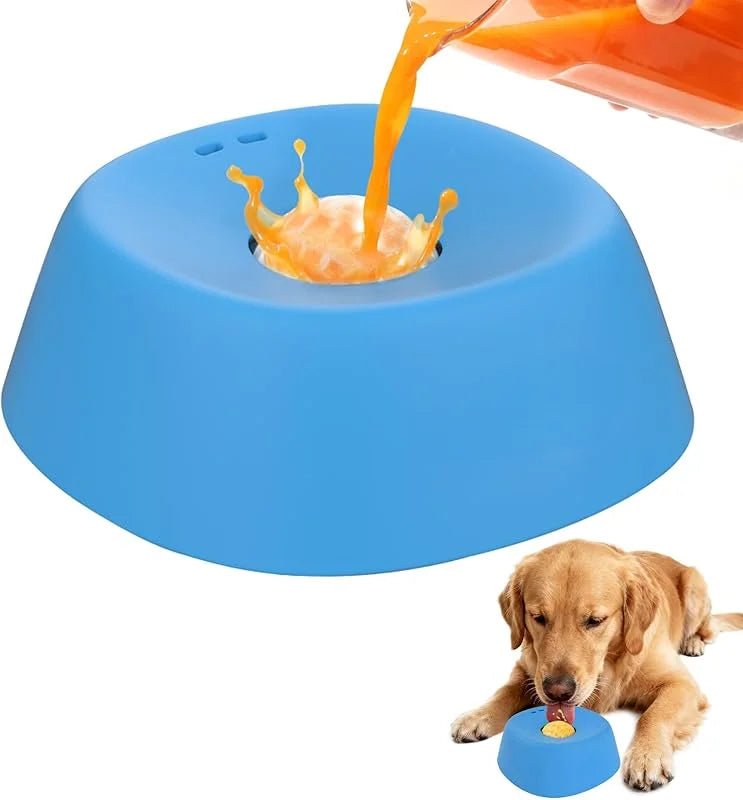 Anti-Anxiety Dog Slow Feeder Bowl Non-Slip Lick Toy - Rover Rituals
