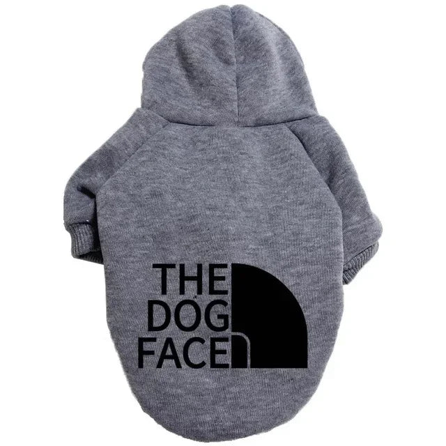 Dog Face Dog Hoodie Sweater Coat | Dog Clothes