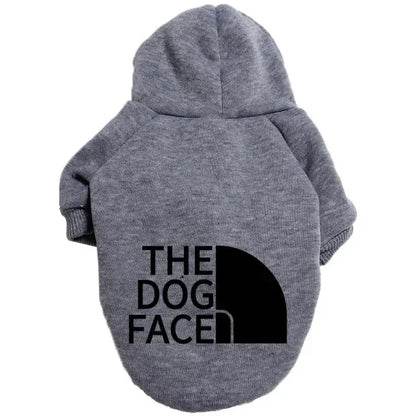 Dog Face Dog Hoodie Sweater Coat | Dog Clothes