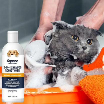 Rover Rituals | Natural Dog Shampoo & Conditioner 2-in-1 | Moisturizing, PH Balanced Care