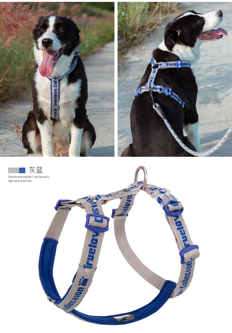 TrueLove Comfort Neoprene Adjustable Reflective Dog Harness