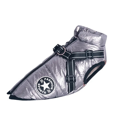 Dog Jacket With Harness Dog Clothes