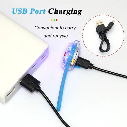 LED Dog Collar Pendant Night Safety USB Rechargeable with Light Waterproof | Dog Collars