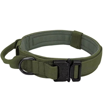 Conjuntos de arneses y correas tácticos para perros medianos y grandes y collares para perros