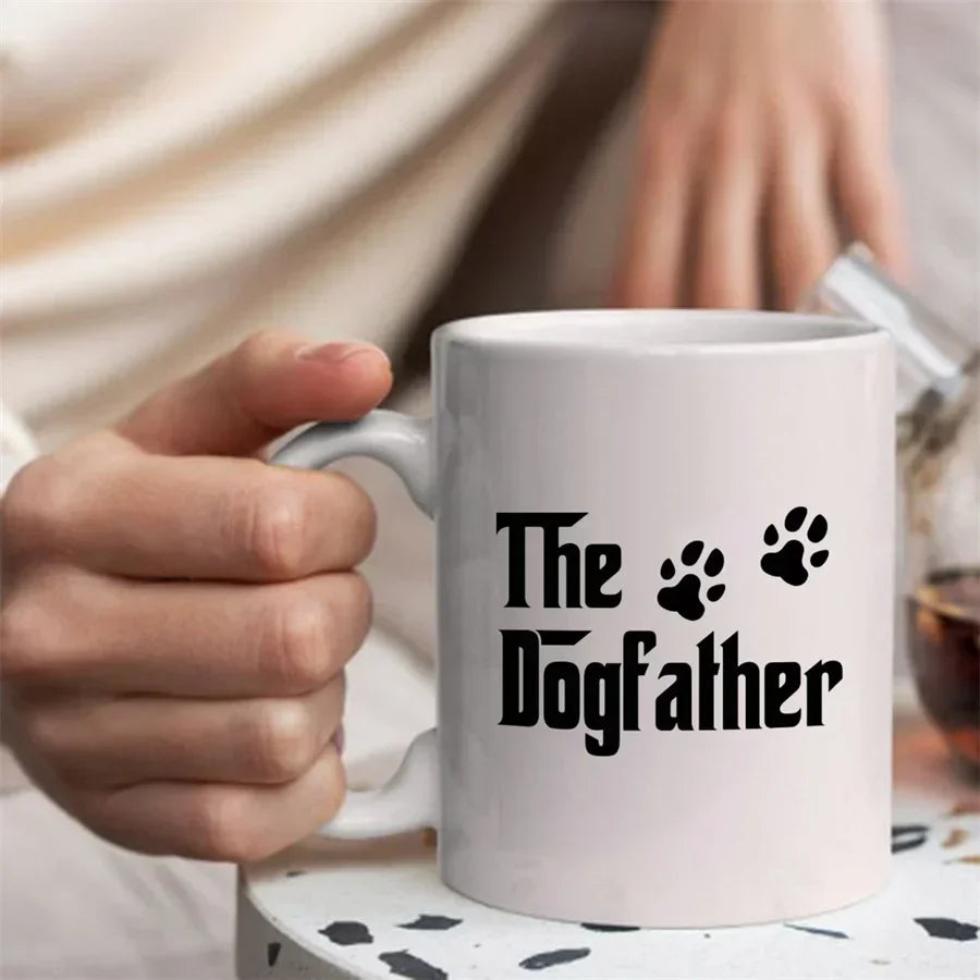 The Dog Father Mug – Funny Gift for Dog Dads