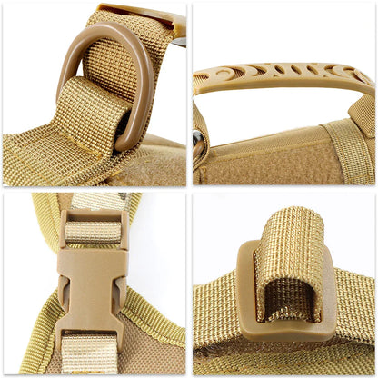Rover Rituals | Tactical Dog Harness and Leash for Small Dogs | Durable & Secure Fit