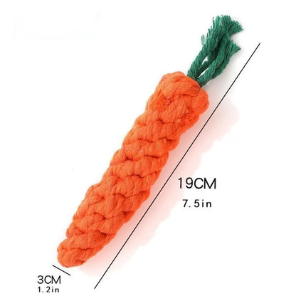 Anti-Anxiety Carrot Knot Chew Toy for Dogs | Durable Dog Toys - Rover Rituals