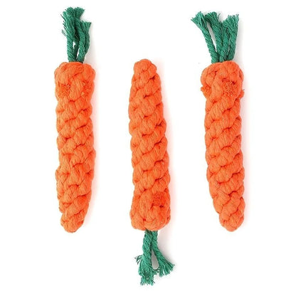 Anti-Anxiety Carrot Knot Chew Toy for Dogs | Durable Dog Toys - Rover Rituals