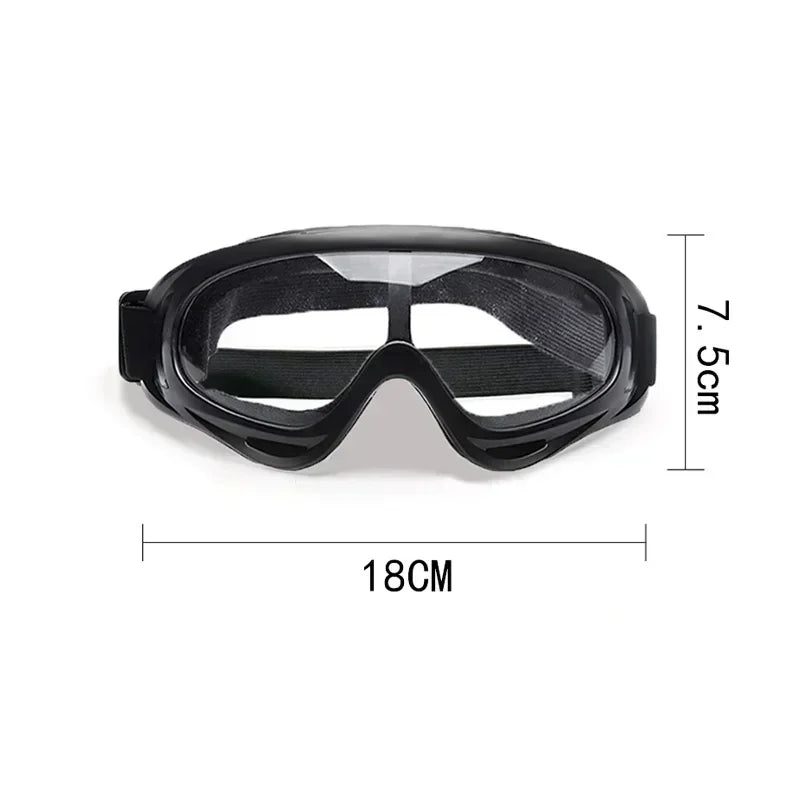 Pet Goggles Adjustable Anti UV Glare Windproof Sunglasses for Dogs Outdoor Hiking Running Beach All Breeds Eye Protection Black - Rover Rituals
