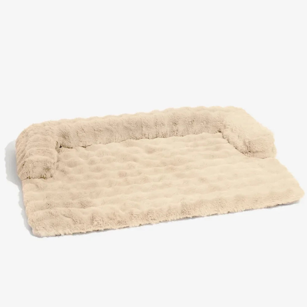 Rover Rituals | Plush Dog Bed Soft Plush Dog Pad, Sofa Couch Pet Furniture Protector Cover, Washable, Blanket Cushion Dog