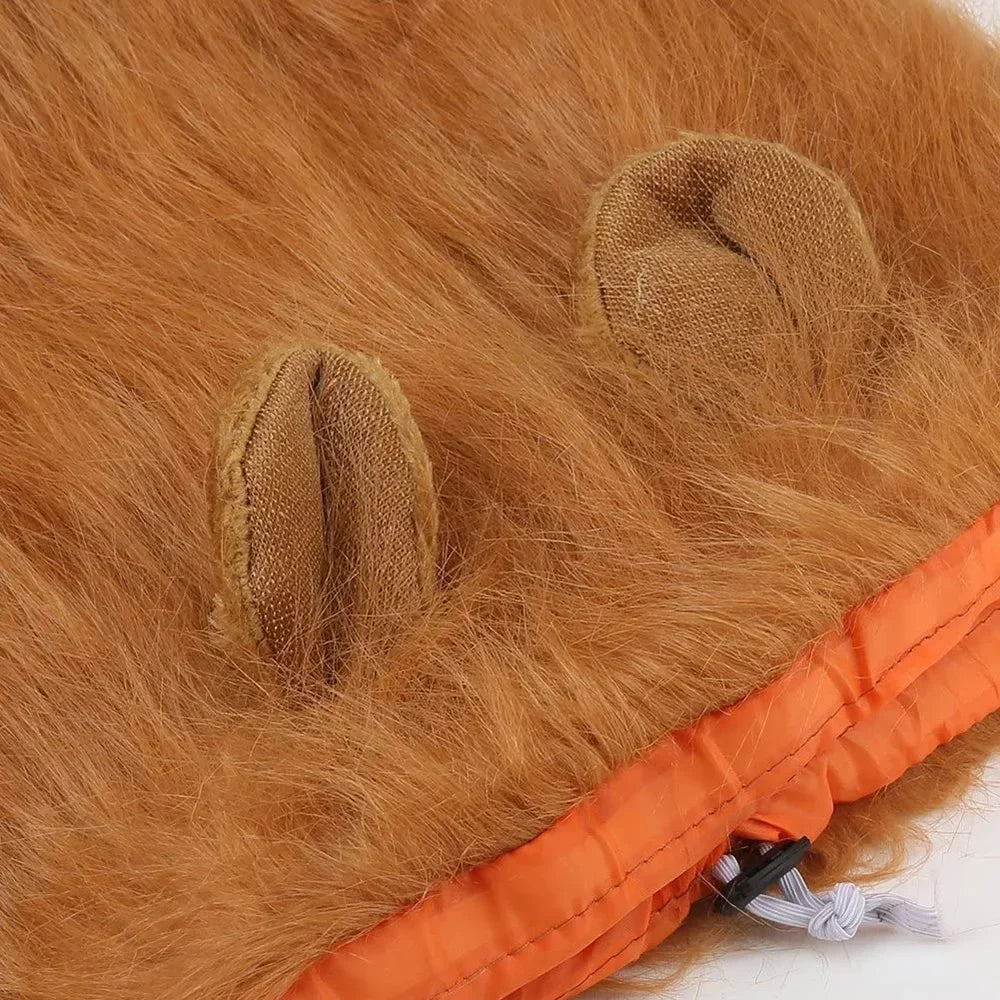Lion Mane Costume Wig for Medium and Large Dogs