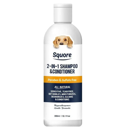 Rover Rituals | Natural Dog Shampoo & Conditioner 2-in-1 | Moisturizing, PH Balanced Care