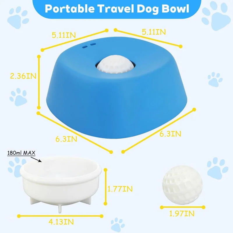 Anti-Anxiety Dog Slow Feeder Bowl Non-Slip Lick Toy - Rover Rituals