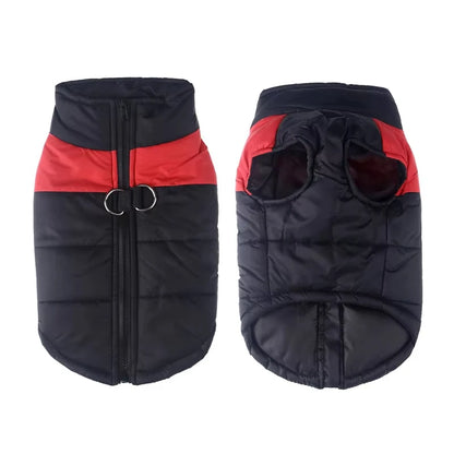 Water Proof Winter Sleeveless Dog Puffer Jacket: warm coat for all sizes XS-6XL | dog clothes