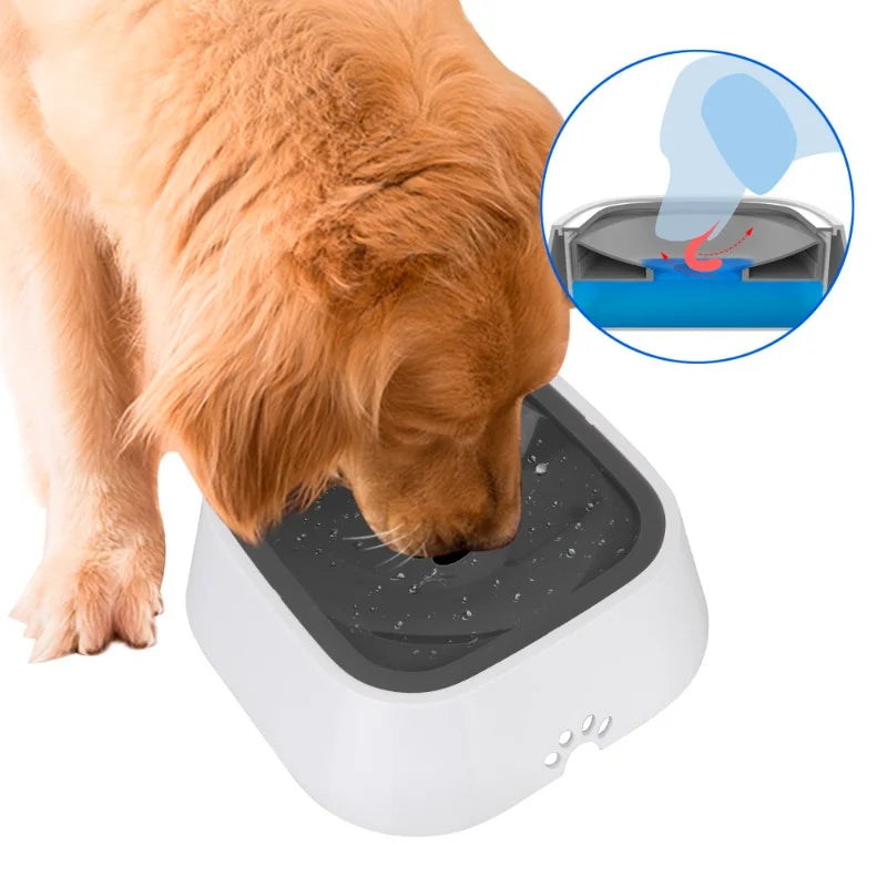 Dog Water Bowl No Spill – Keep Your Floors Dry & Your Pup Hydrated | Rover Rituals