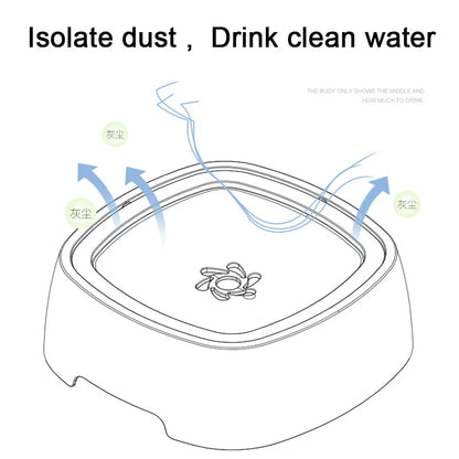Dog Water Bowl No Spill – Keep Your Floors Dry & Your Pup Hydrated | Rover Rituals