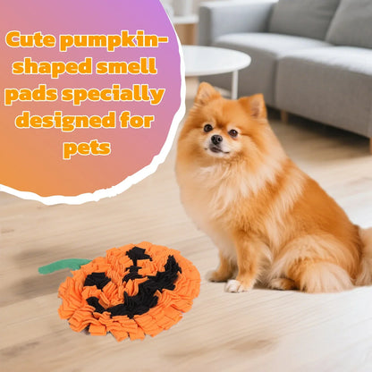 Pumpkin Snuffle Mat for Dogs - Halloween Slow Feeder