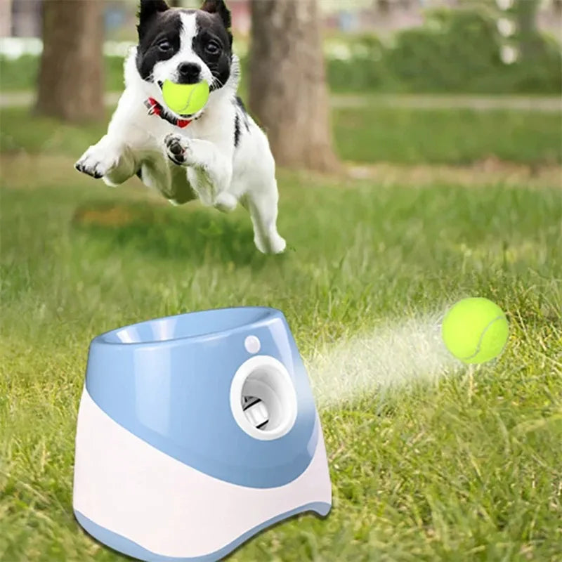FetchMate™ Automatic Dog Ball Launcher 6 balls with Classic 48mm or Upgraded 58mm ball versions| Ultimate Dog Toy - Rover Rituals