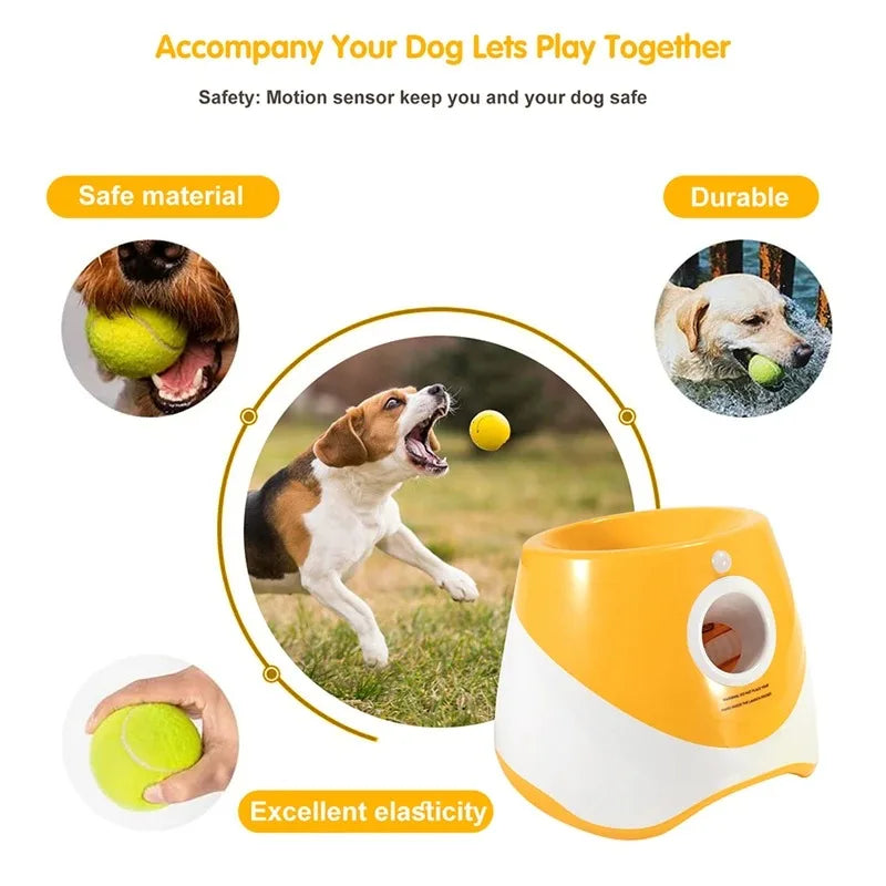 FetchMate™ Automatic Dog Ball Launcher | Ultimate Dog Toy