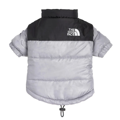 The Dog Face Winter Puffer Jacket Multi Color Windproof Dog Coat XS-3XL Dog Clothes