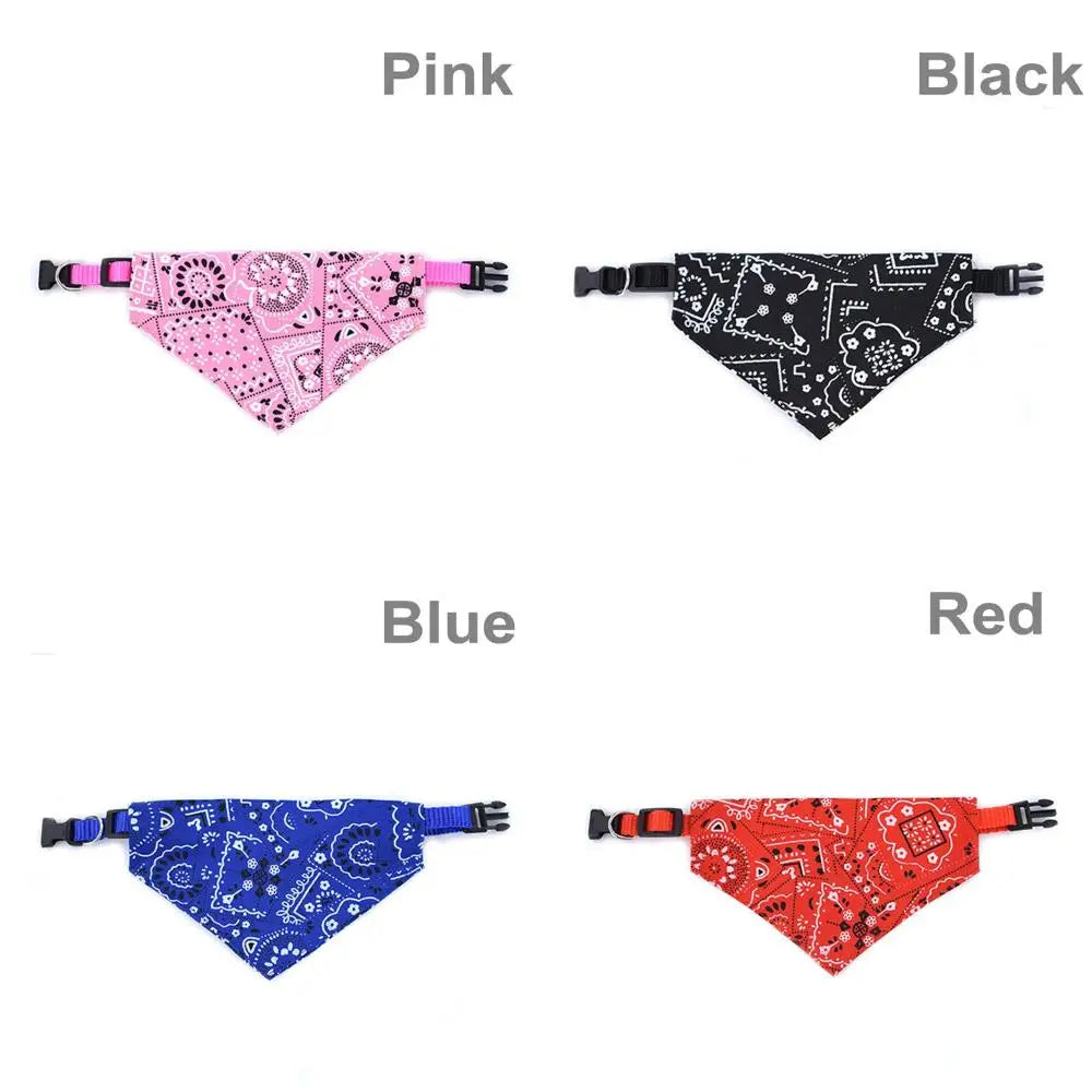 Dog Bandana Dog Scarf with buckle | Dog Clothes