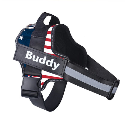 Personalized Reflective Dog Harness NO PULL