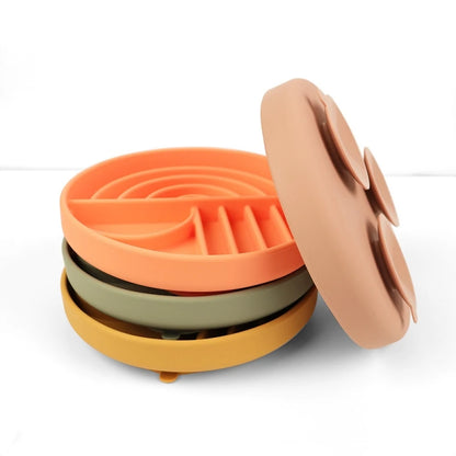 Dog Slow Feeder Bowl Mat Silcone Food Grade