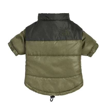 The Dog Face Winter Puffer Jacket Multi Color Windproof Dog Coat XS-3XL Dog Clothes
