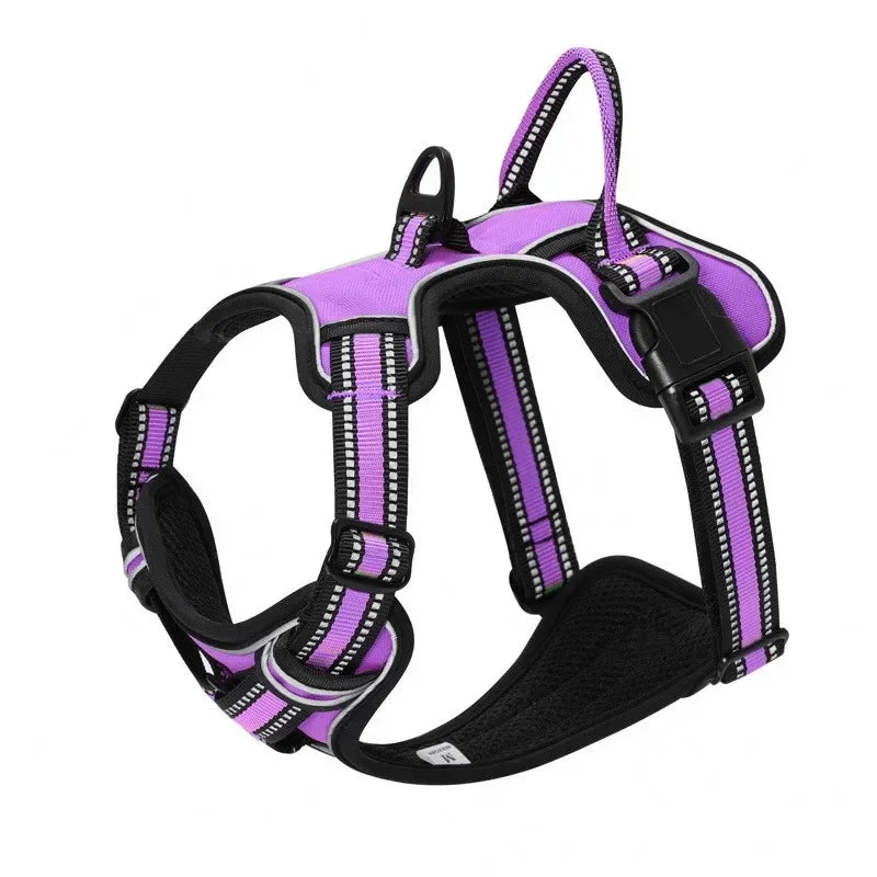 No Pull reflective dog harness