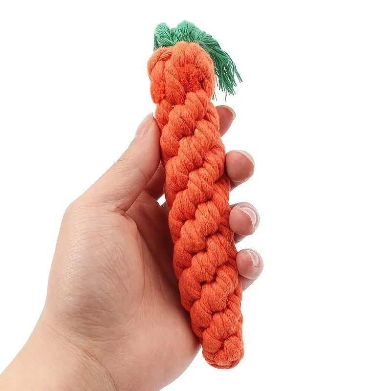 Anti-Anxiety Carrot Knot Chew Toy for Dogs | Durable Dog Toys - Rover Rituals