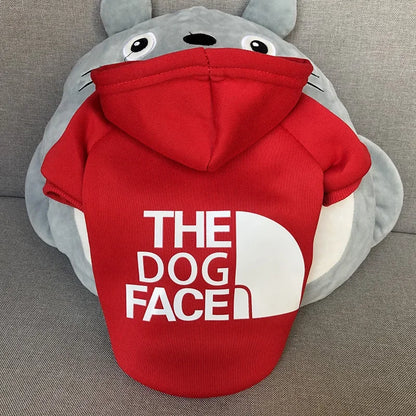 Dog Face Dog Hoodie Sweater Coat | Dog Clothes