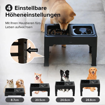 Elevated Dog Bowl Stand | Elevated Dog Bowl | Dog Slow Feeder Bowl