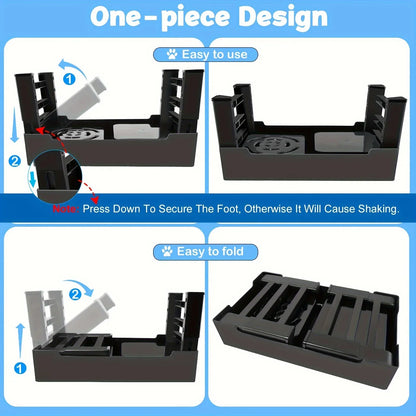 Elevated Dog Bowl Stand | Elevated Dog Bowl | Dog Slow Feeder Bowl