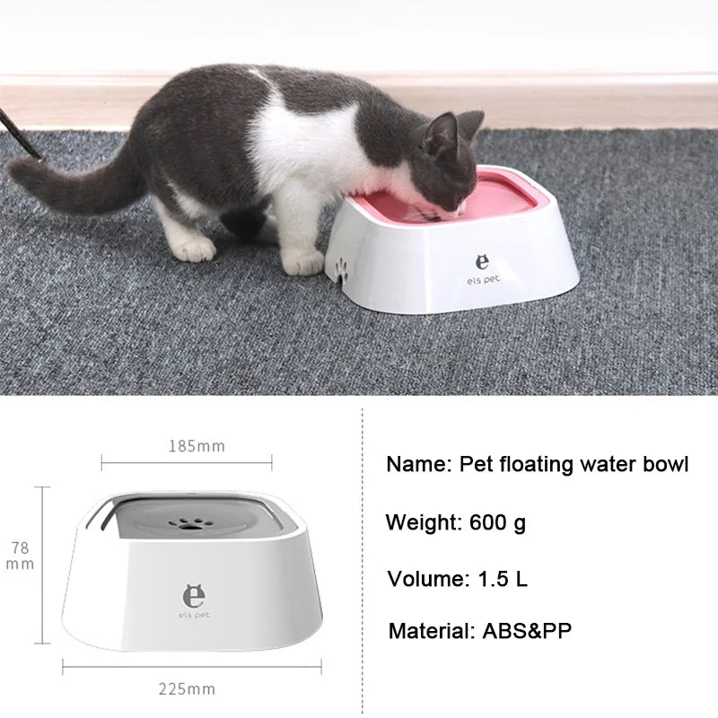 Dog Water Bowl No Spill – Keep Your Floors Dry & Your Pup Hydrated | Rover Rituals