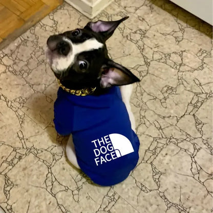 Dog Face Dog Hoodie Sweater Coat | Dog Clothes