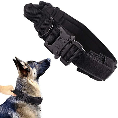 Durable Tactical Dog Collar and Leash Set