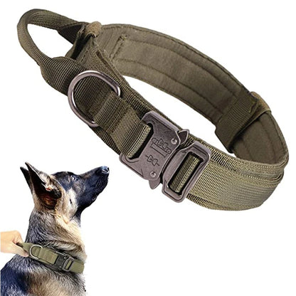 Durable Tactical Dog Collar and Leash Set