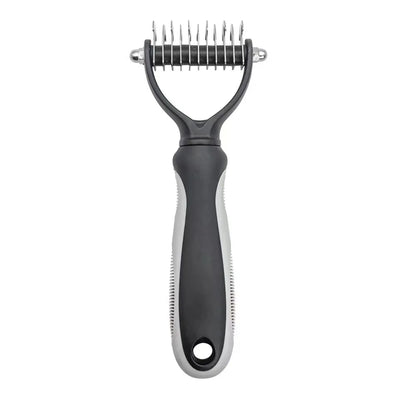 FurFlow™️Dog Deshedding Undercoat Rake Brush | Ultimate Dog Grooming Tool