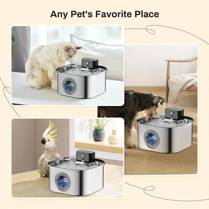 PurePaw™️Flow Automatic Dog Water Fountain 3.2L/0.85gal