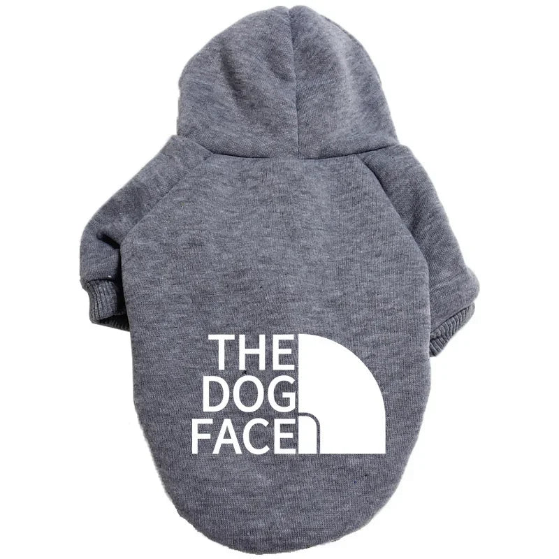 Dog Face Dog Hoodie Sweater Coat | Dog Clothes