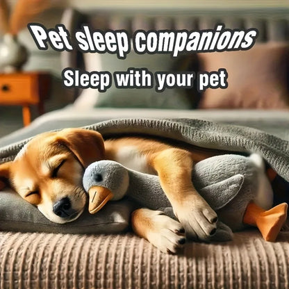 50cm Soft Anxiety Reducing Colorful Duck Plush Toy for Dogs | Dog Toys