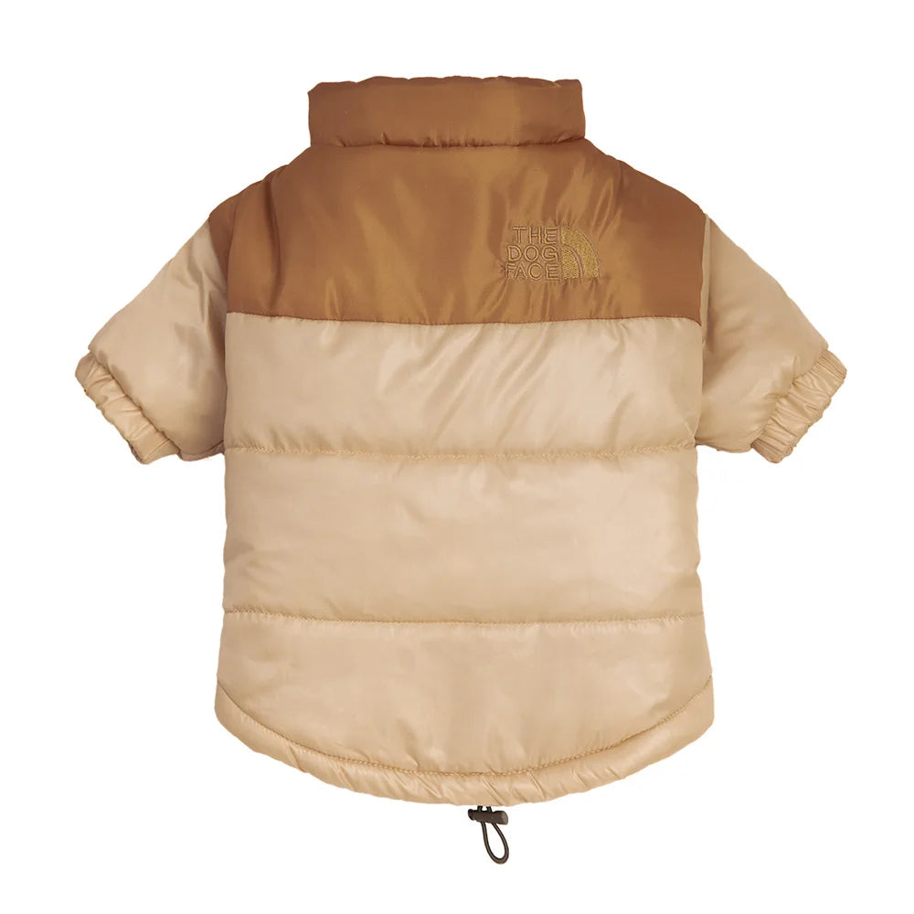 The Dog Face Winter Puffer Jacket Multi Color Windproof Dog Coat XS-3XL Dog Clothes