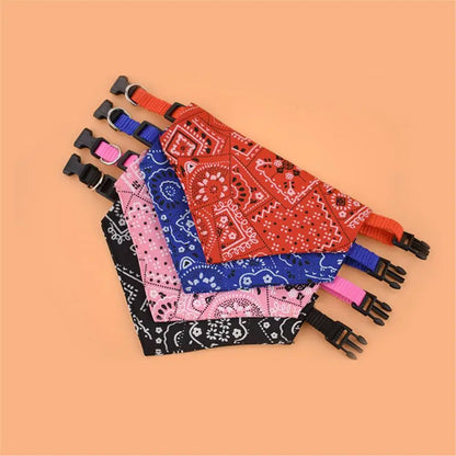 Dog Bandana Dog Scarf with buckle | Dog Clothes