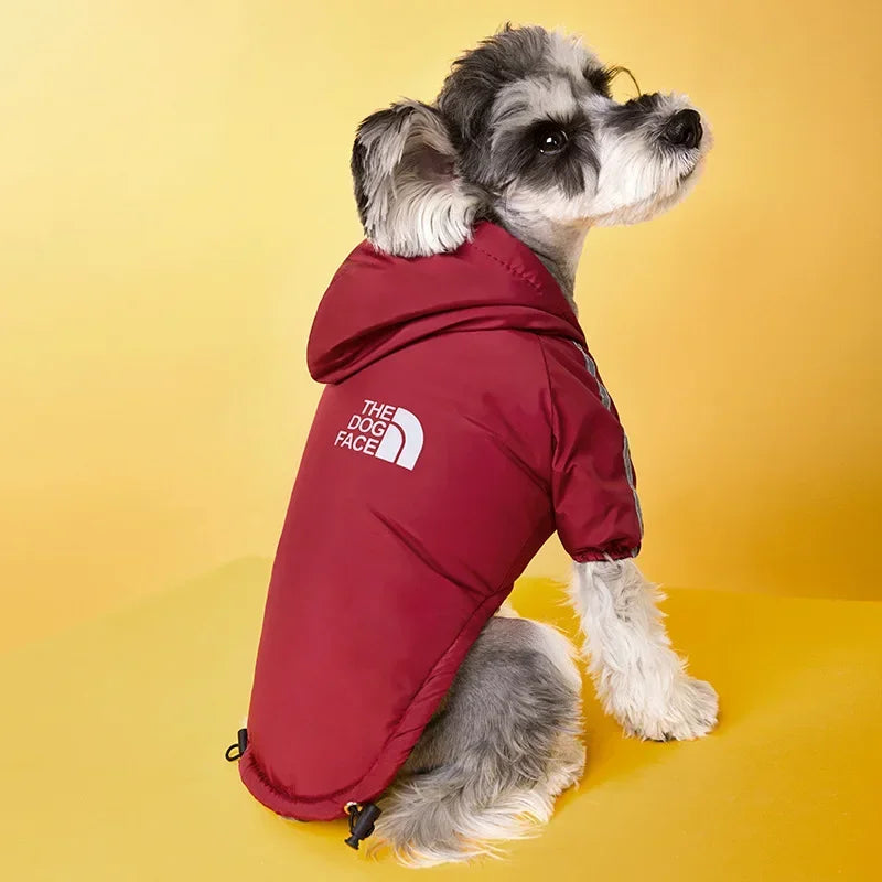 Winter Dog Reflective Waterproof Hooden Warm Coat Jacket for Small Medium Dogs | Dog Clothes