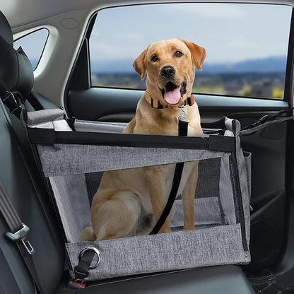 Detachable and Washable Dog Car Seat with leash attachment Small Medium Dogs